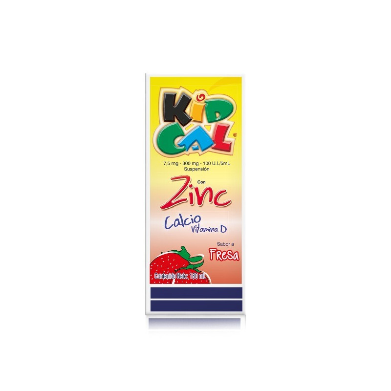 KID CAL ZINC SUSPENSION FRESA 180 ML