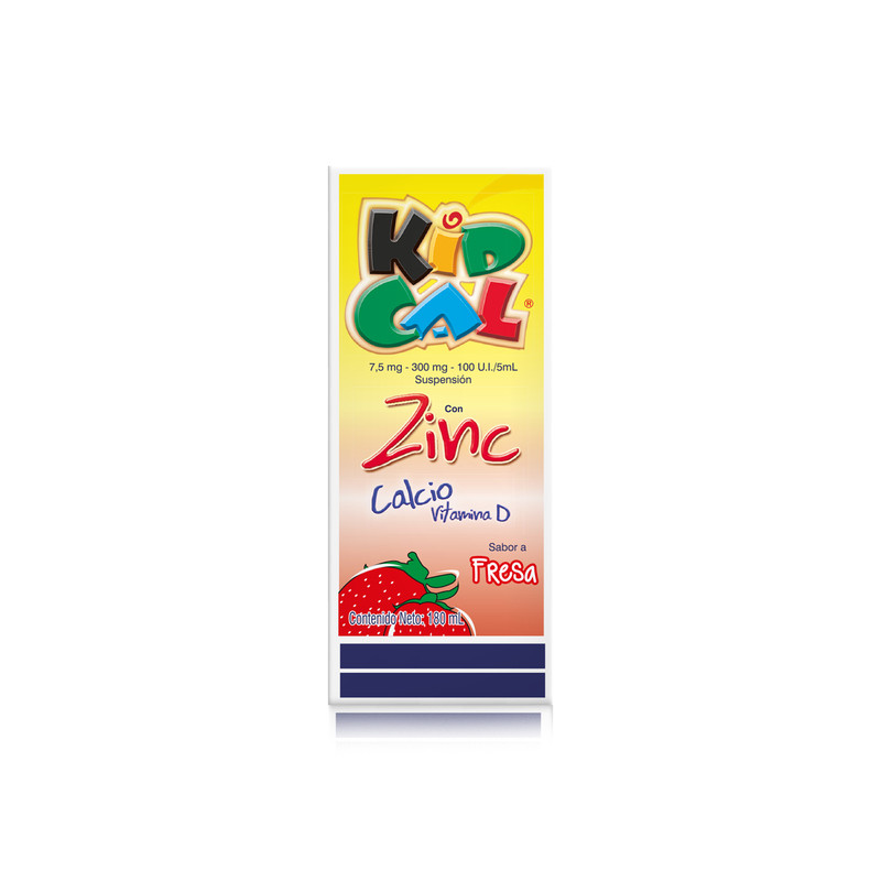 KID CAL ZINC SUSPENSION FRESA 180 ML