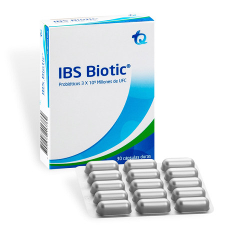 IBS BIOTIC PROBIOTICOS 30 CAPSULAS DURAS