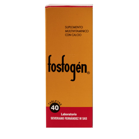 FOSFOGEN 40 TABLETAS