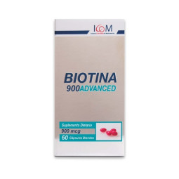 BIOTINA ADVANCED 900 MG 60 CAPSULAS BLANDAS ICOMFARMA