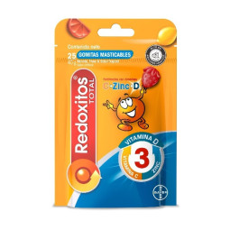 REDOXITOS GOMITAS MASTICABLES 25 UNIDADES