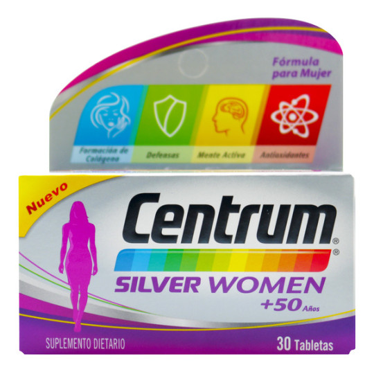 CENTRUM SILVER WOMEN 30 TABLETAS