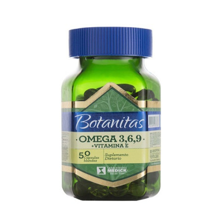 OMEGA 3-6-9 + VITAMINA E 50 CAPSULAS BLANDAS MEDICK