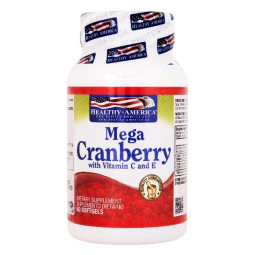 MEGA CRANBERRY 60 CAPSULAS HEALTHY AMERICA