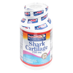 SHARK CARTILAGE 750 MG 100 CAPSULAS HEALTHY AMERICA