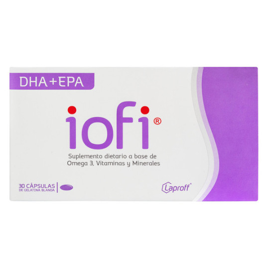 IOFI DHA + EPA 30 CAPSULAS BLANDAS