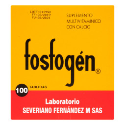 FOSFOGEN 100 TABLETAS