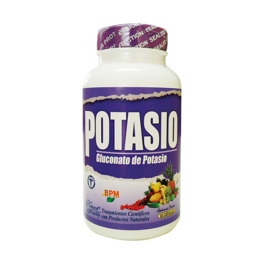POTASIO 60 CAPSULAS NATURAL FRESHLY
