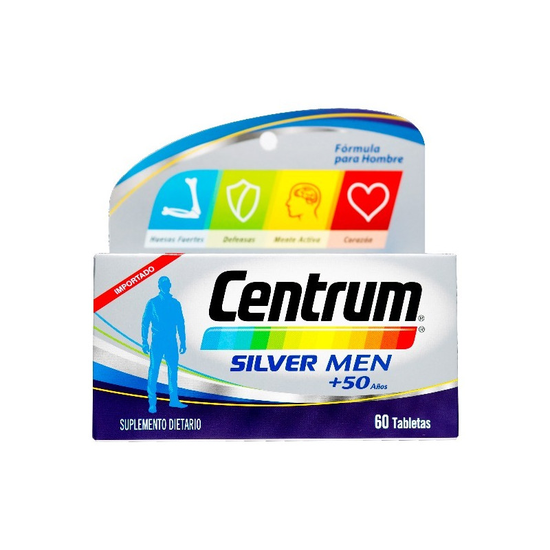 CENTRUM SILVER MEN 60 TABLETAS
