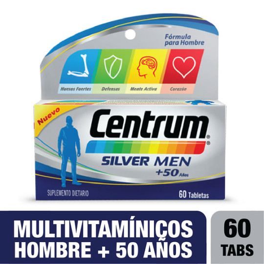 CENTRUM SILVER MEN 60 TABLETAS