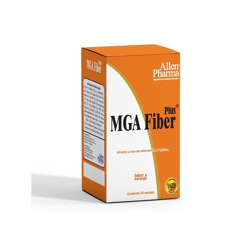 MGA FIBER PLUS SABOR NARANJA 30 SACHETS