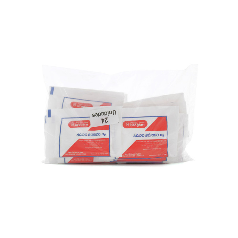 ACIDO BORICO 12 GRAMOS DROGAM