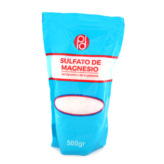 SULFATO DE MAGNESIO 500 GRAMOS DROGAM