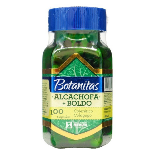 ALCACHOFA + BOLDO 100 CAPSULAS MEDICK