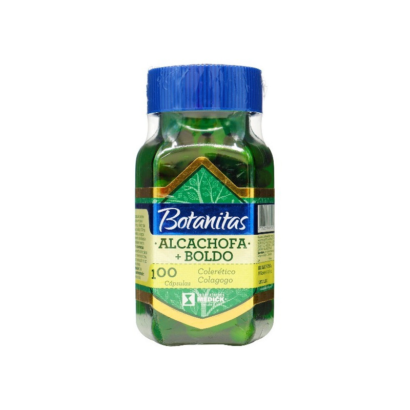 ALCACHOFA + BOLDO 100 CAPSULAS MEDICK