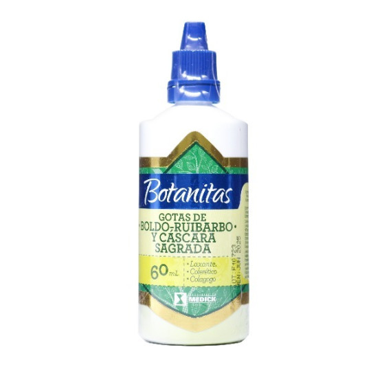 BOLDO RUIBARBO CASCARA SAGRADA GOTAS 60 ML MEDICK