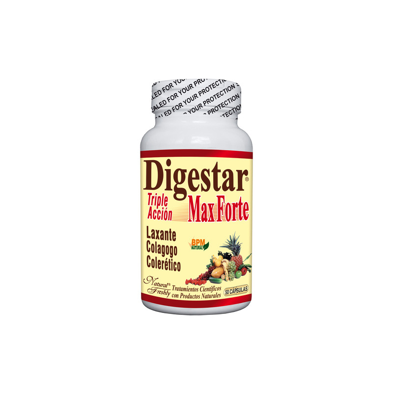 DIGESTAR MAX FORTE LAXANTE 50 CAPSULAS