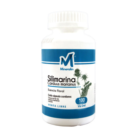 SILIMARINA 100 CAPSULAS MINERALIN