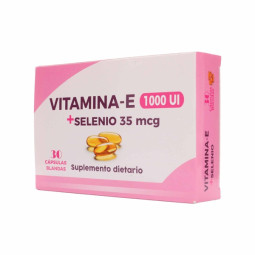 VITAMINA E 1000 UI + SELENIO 35MG