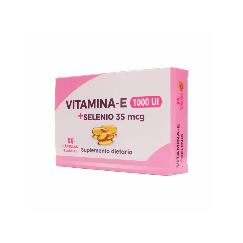 VITAMINA E 1000 UI + SELENIO 35MG