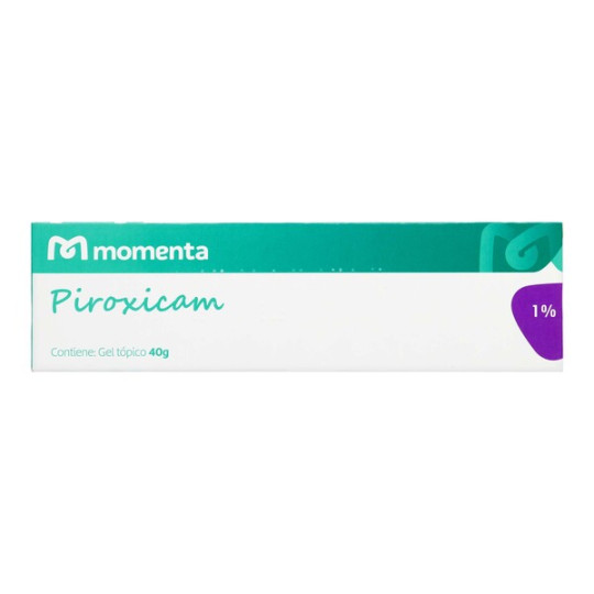 PIROXICAM GEL 1% TOPICO 40 G MOMENTA