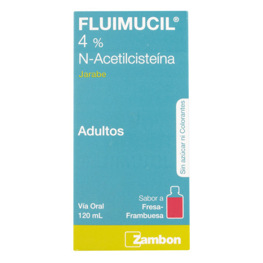FLUIMUCIL JARABE 4% 40MG/ML ADULTOS 120 ML