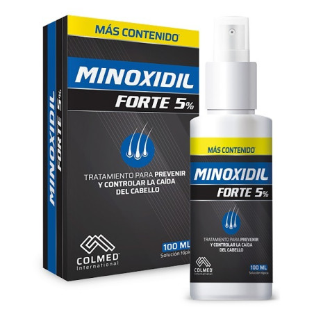 MINOXIDIL FORTE LOCION CAPILAR 5% 100 ML COLMED