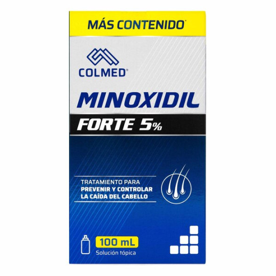MINOXIDIL FORTE LOCION CAPILAR 5% 100 ML COLMED