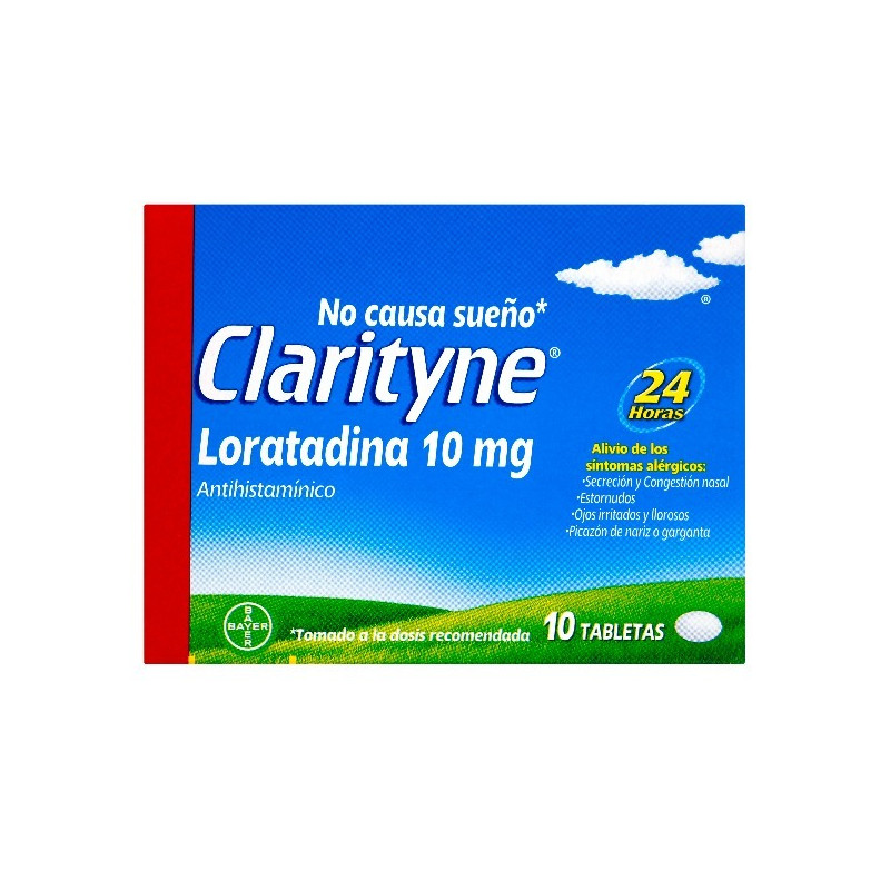 CLARITYNE 10 MG 10 TABLETAS