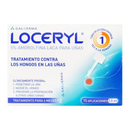 LOCERYL 5% LACA 2.5 ML CON ACCESORIOS