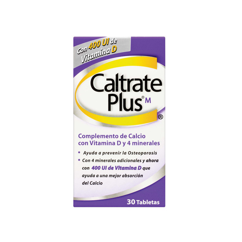 CALTRATE PLUS 30 TABLETAS