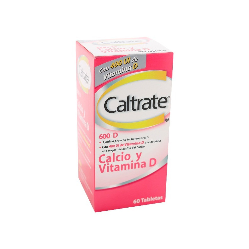CALTRATE D 60 TABLETAS