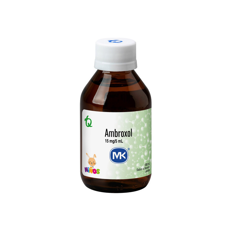 AMBROXOL JARABE 15MG/5ML 120 ML NIÑOS MK