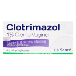 CLOTRIMAZOL CREMA VAGINAL 1% 40 G LA SANTE