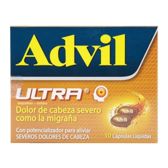 ADVIL ULTRA 10 CAPSULAS BLANDAS
