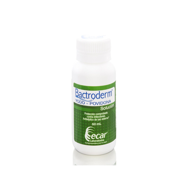 YODOPOVIDONA BACTRODERM SOLUCION 60 ML