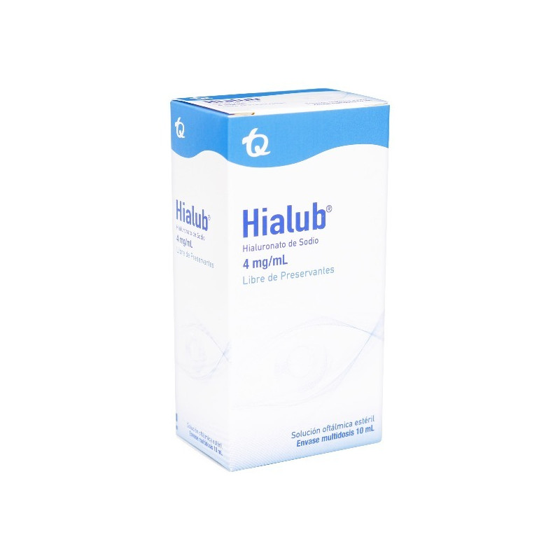 HIALUB SOLUCION OFTALMICA 4MG/ML 10 ML MK