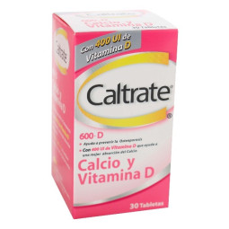 CALTRATE D 30 TABLETAS