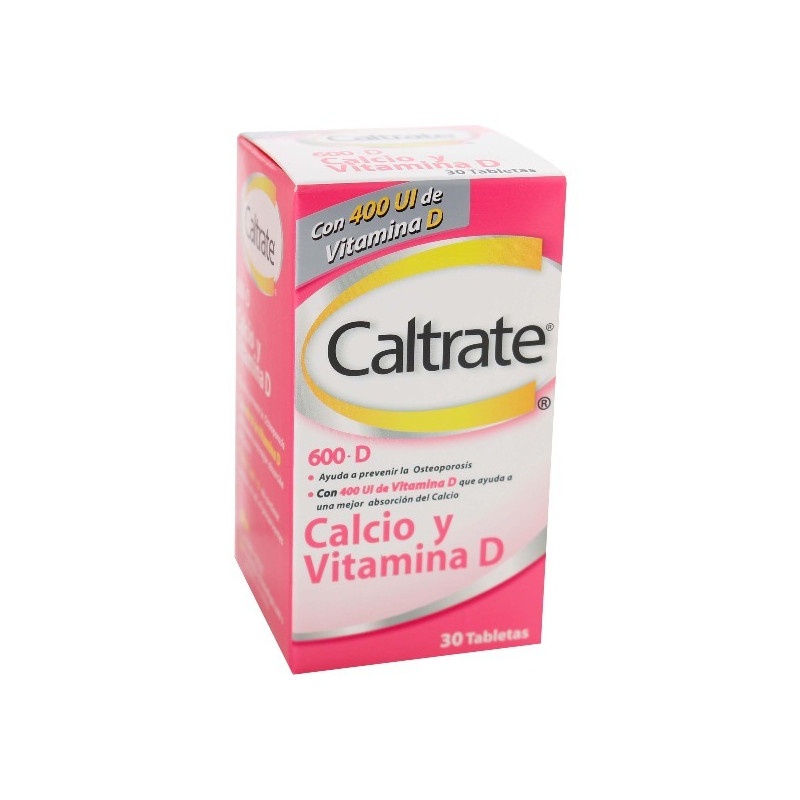 CALTRATE D 30 TABLETAS