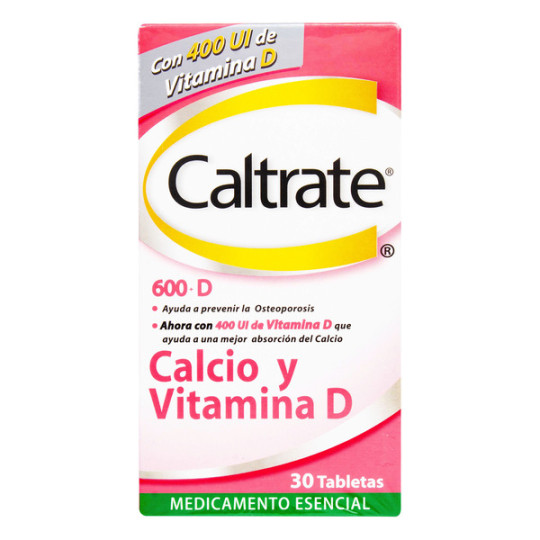 CALTRATE D 30 TABLETAS