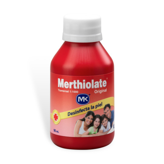 MERTHIOLATE ROJO 90 ML