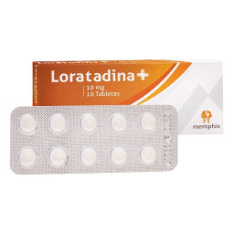 LORATADINA 10 MG 10 TABLETAS MEMPHIS