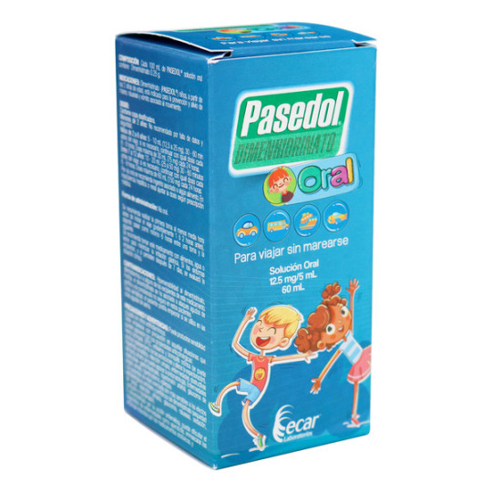 PASEDOL SOLUCION ORAL 12.5MG/5ML 60 ML