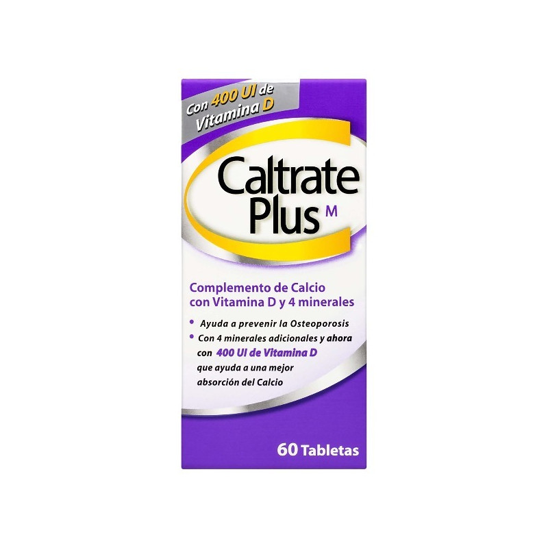CALTRATE PLUS 60 TABLETAS