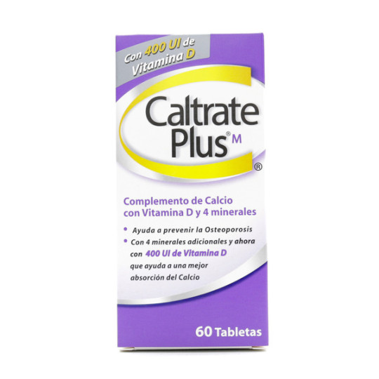 CALTRATE PLUS 60 TABLETAS