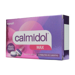 CALMIDOL MAX 6 TABLETAS