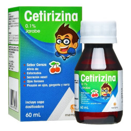 CETIRIZINA JARABE 60 ML MEMPHIS
