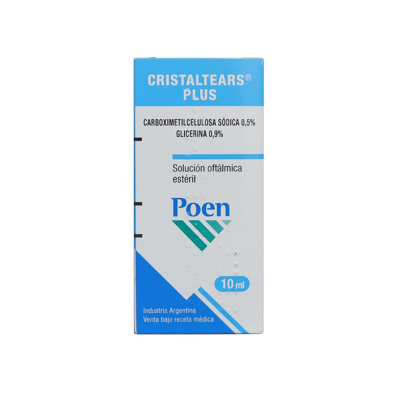 CRISTALTEARS PLUS SOLUCION OFTALMICA 10 ML