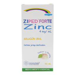 ZIPED FORTE SOLUCION ORAL DURAZNO 90 ML